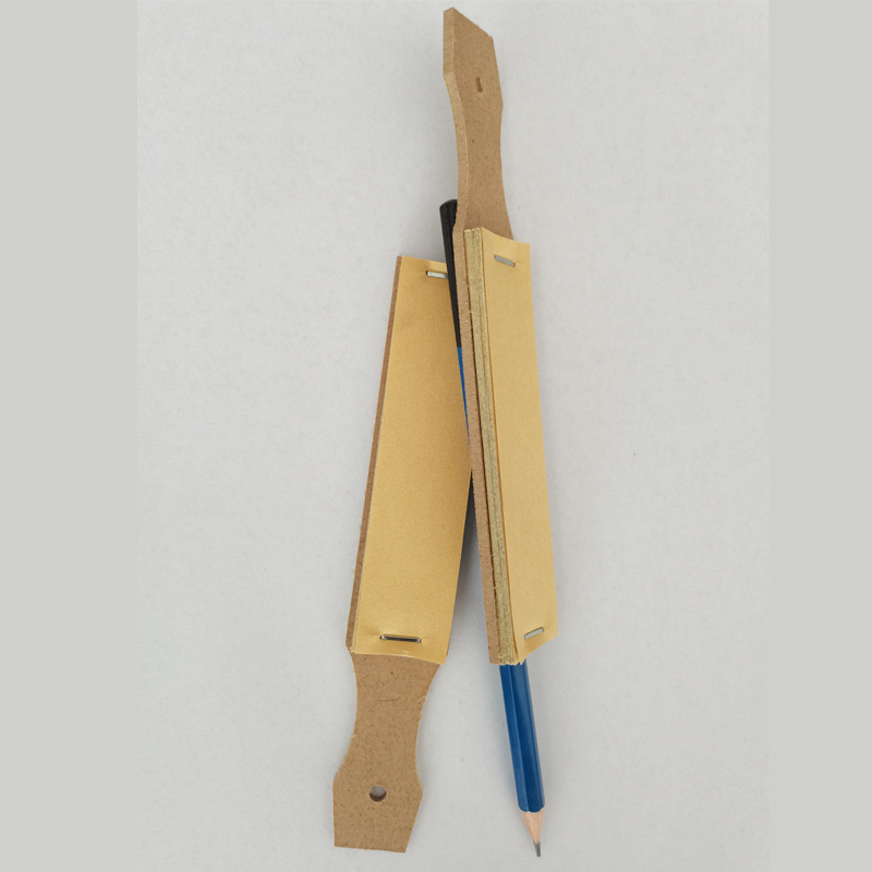 Wholesale Sketch Pencil Sandboard Painting Pencil Polished Tip Sandpaper Pink Paper Polished Tip Sandboard