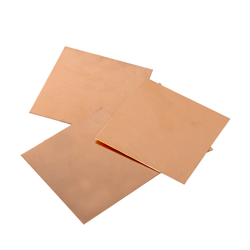 T2 Copper Plate Red Copper Plate Pure Copper DIY Copper Sheet Copper Block 0.5 1.0 1.5 2 3 mm Zero Cutting