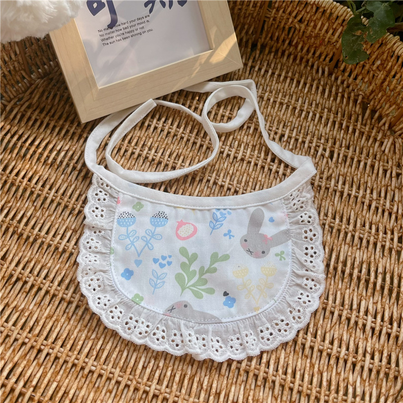 New Cat Dog Bib Fresh Cute Accessories Pet Jewelry Short Teddy Dog Christmas Slippery Towel