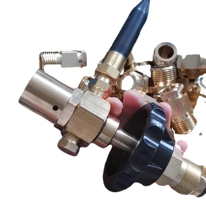 High quality helium pressure reducer inflatable tool CGA580 thread optional