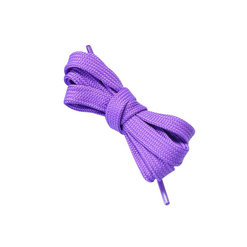 Double-Layer Flat Shoelaces Colorfulful Polyester Men's and Women's Sneakers Canvas Shoes Aj White Shoes Sports Shoes Shoelace Rope Wholesale