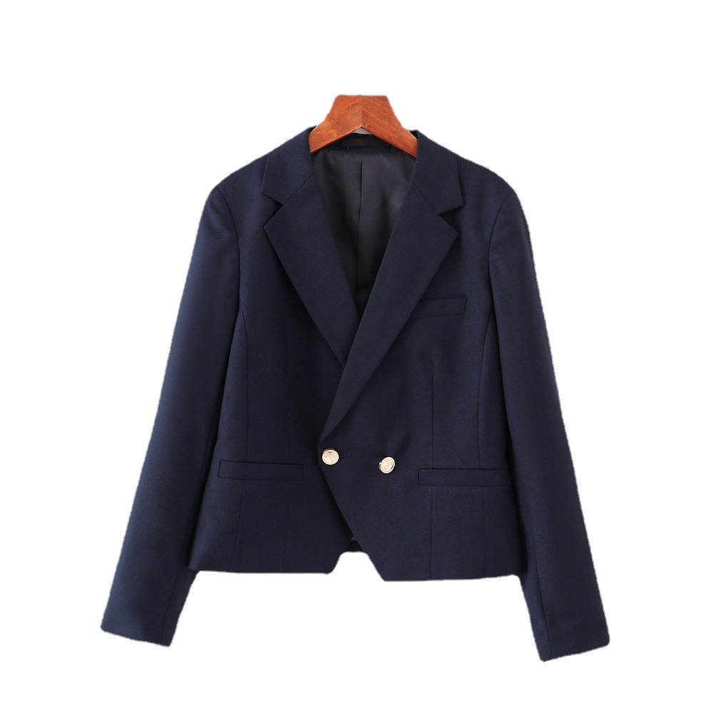 JK Uniform Skirt Female Original Suit Jacket Female Pool and Too Black Suit Badge Japanese College Style Student Suit