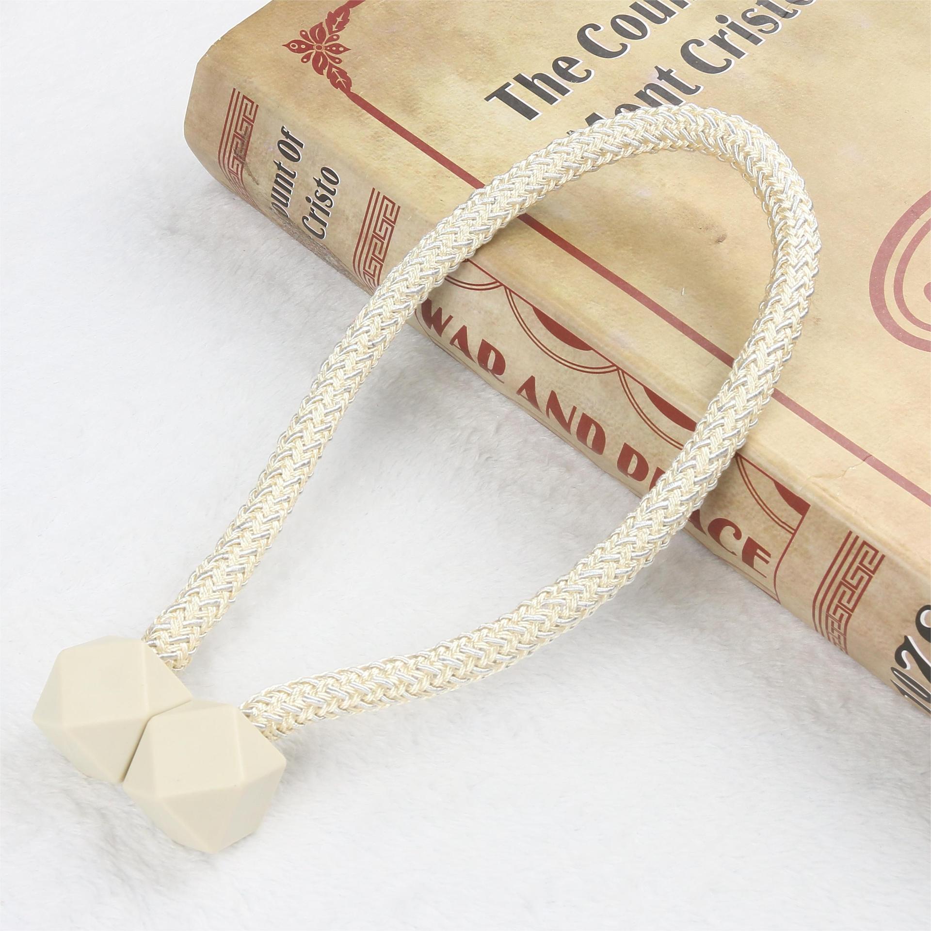 Running volume wholesale installation-free curtain Rubik's Cube magnetic buckle magnetic suction curtain strap accessories curtain buckle binding rope wholesale