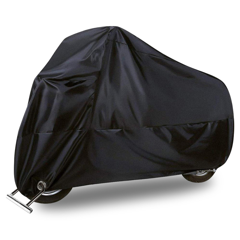 Cross-border foreign trade black motorcycle car cover Four Seasons General rainproof dustproof electric bicycle cover