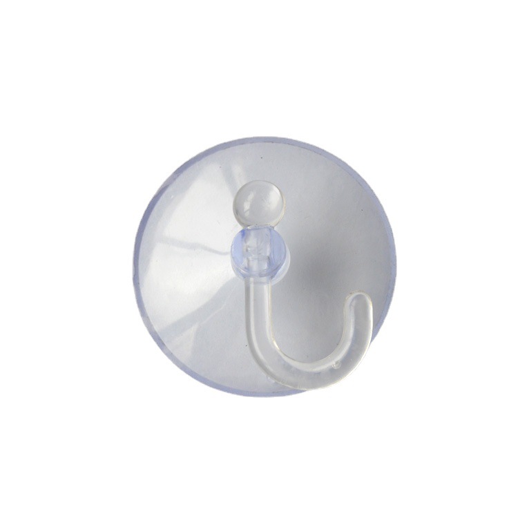 Cross-Border Hot Screen Removal Tool Pvc Suction Cup Transparent Traceless Vacuum Suction Cup Perforated Plastic Suction Cup Hook