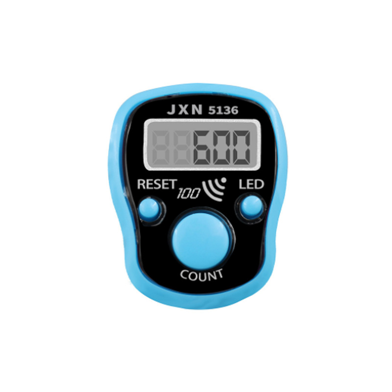 Counter with LED light 5136 ring electronic counter ring counter card with hundreds of sound