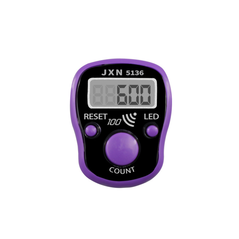 Counter with LED light 5136 ring electronic counter ring counter card with hundreds of sound