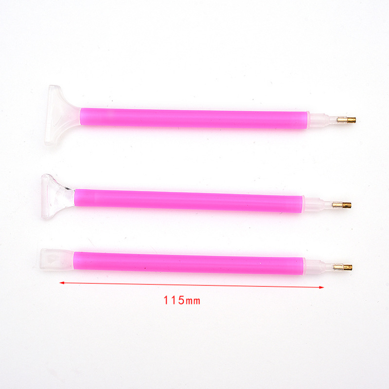 Supply Diamond painting film pen correction pen diy quick stick drill pen three diamond painting point drill pen manufacturers wholesale