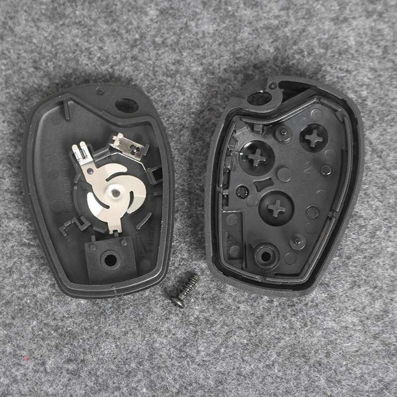 Suitable for Renault straight plate key shell 2 Key 3 key car key shell remote control shell 307 without slot embryo VA2