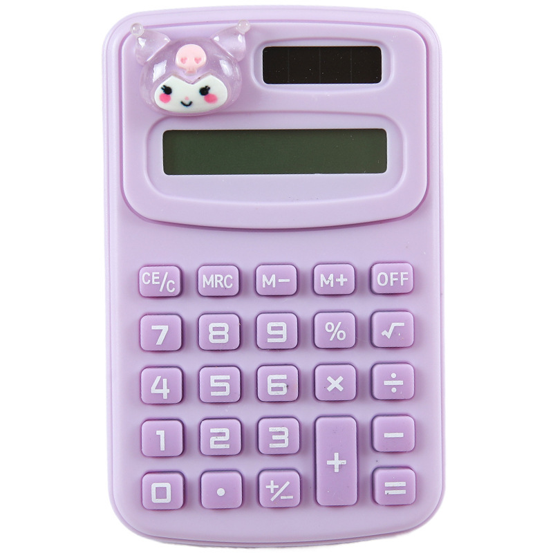 Creative Cute Cartoon Calculator for Students and Office Use, High-Value Mini Portable Calculator Wholesale