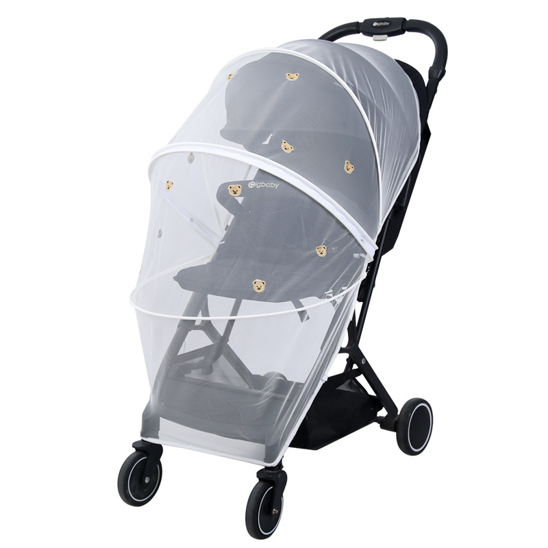 Baby stroller mosquito net full cover universal increase encryption baby children high landscape UV protection baby mosquito net