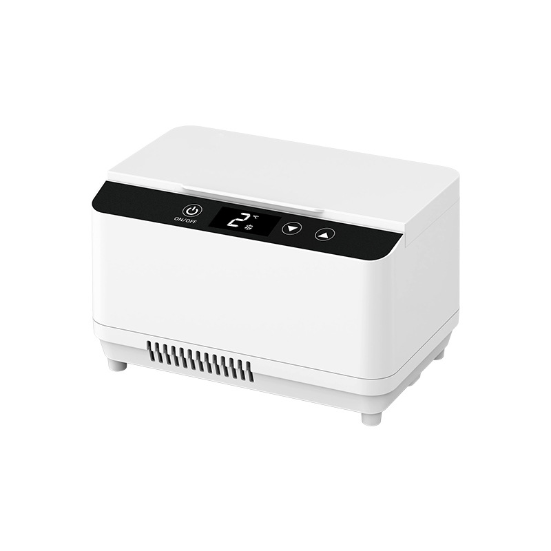 Coolbao Portable Insulin Refrigerated Box Car Mini Refrigerator Interferon Refrigerated Box Car Home Dual Use