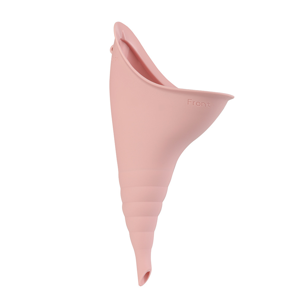 New Portable Silicone Urinal Women's Outdoor Travel Emergency Urinal Foldable Vertical Urinal for Women