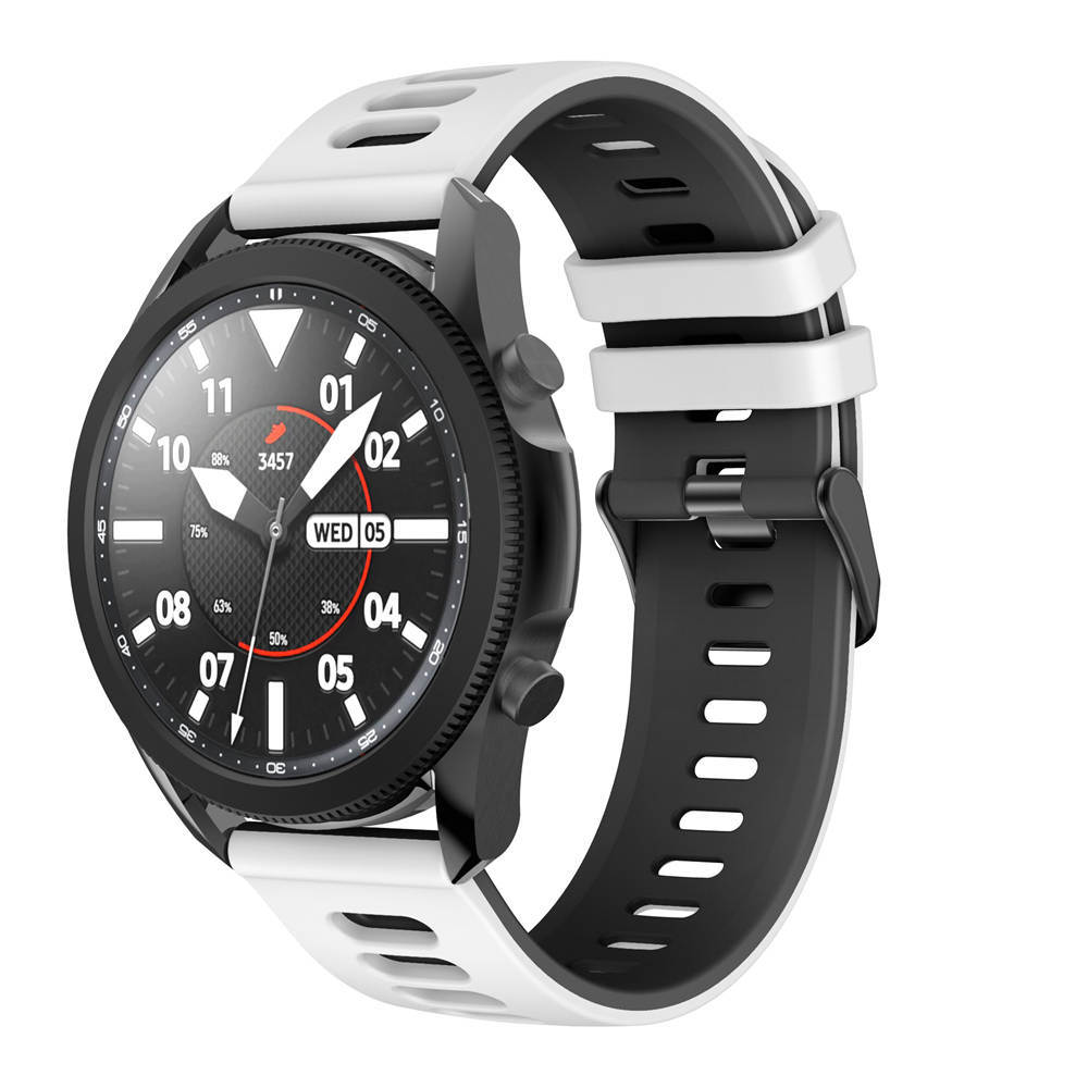 Suitable for Samsung GalaxyWatch5 Pro Universal Silicone Strap Two-color Couple's Silicone Smart Strap