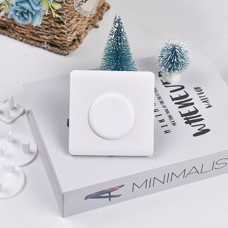 British Standard Kidsren's Anti-Shock Protection Socket Protective Cover British Standard Safety Power Socket Cover Three-Pin Insulated Socket Cover