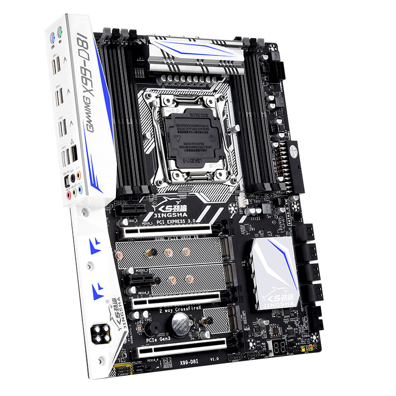Kingshark x99-D8I computer motherboard game Office desktop DDR4 memory support LGA2011-3 V3V4