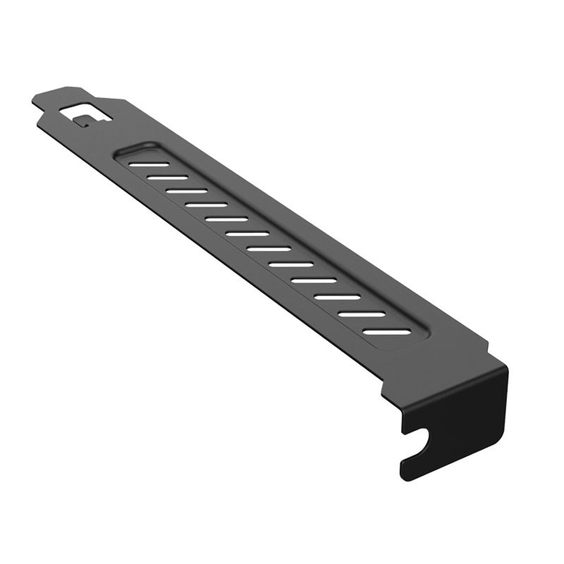 Factory direct computer chassis PCI position heat dissipation dustproof ventilation baffle baffle plate baffle black metal punch