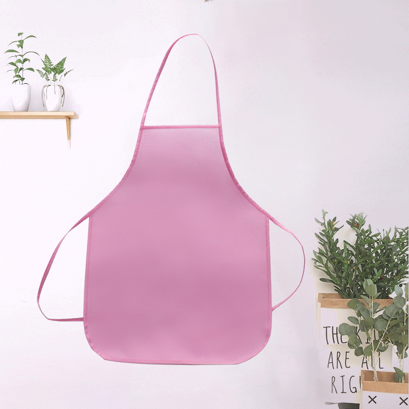 Cross-Border Ready-Stock Children's Apron for Painting, Non-Woven Smock, Bib Apron, Household Art Waterproof Sleeveless Wholesale