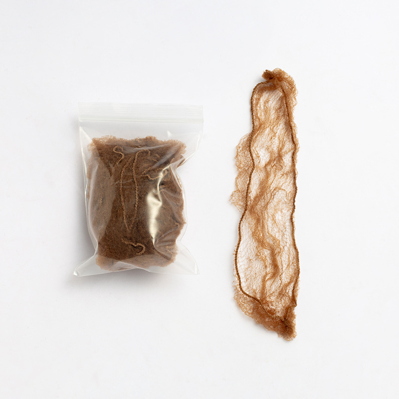 Amazon Cross-Border 5mm Invisible Hair Net Professional Nurse Head Flower Net Bag Hanfu Hair Wig Hair Set