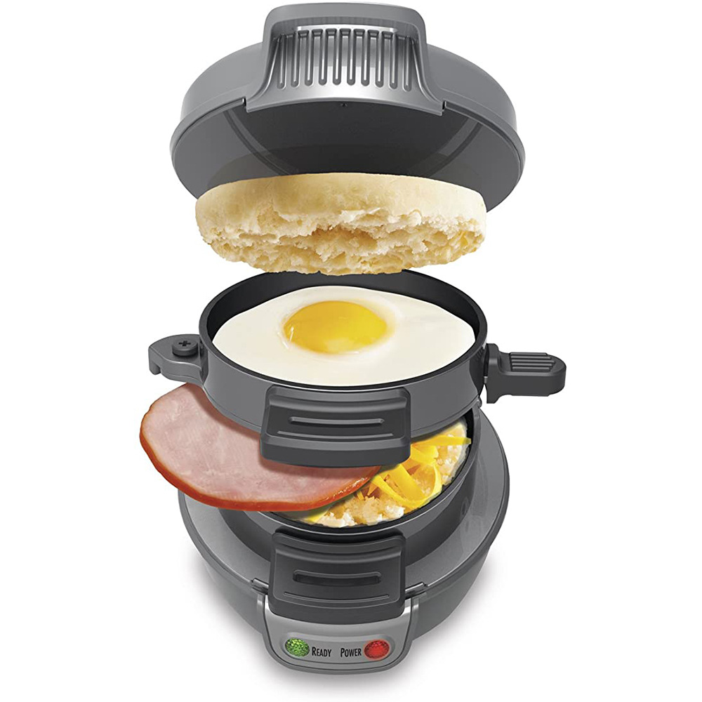 110V Burger Machine Sandwich Machine Household Breakfast Machine Fried Egg Toaster Burgermaker Multifunctional