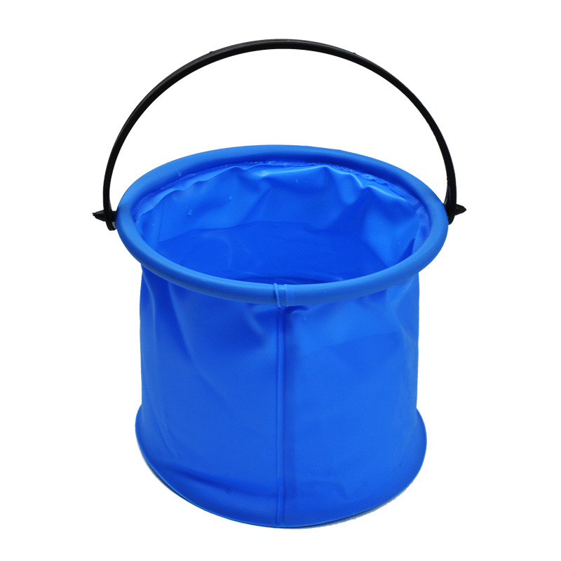 small size pen washing bucket with compartment non-compartment pen washing container folding telescopic pen washing bucket with compartment painting