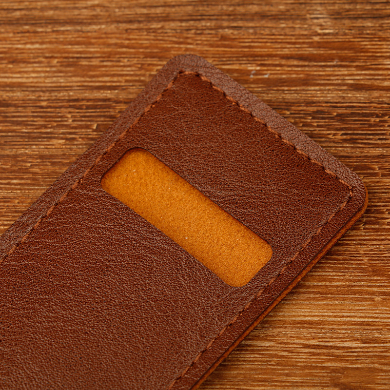 Spot Retro PU Pencil Bag Simple Artistic Storage Bag Student Stationery Pen Set Single and Double Solid Color Protective Cover