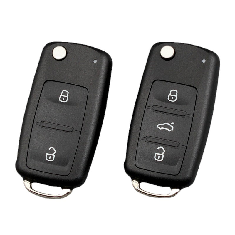 Suitable for Volkswagen key shell 202AD3 key key shell Sagitar Lavida folding remote control key shell