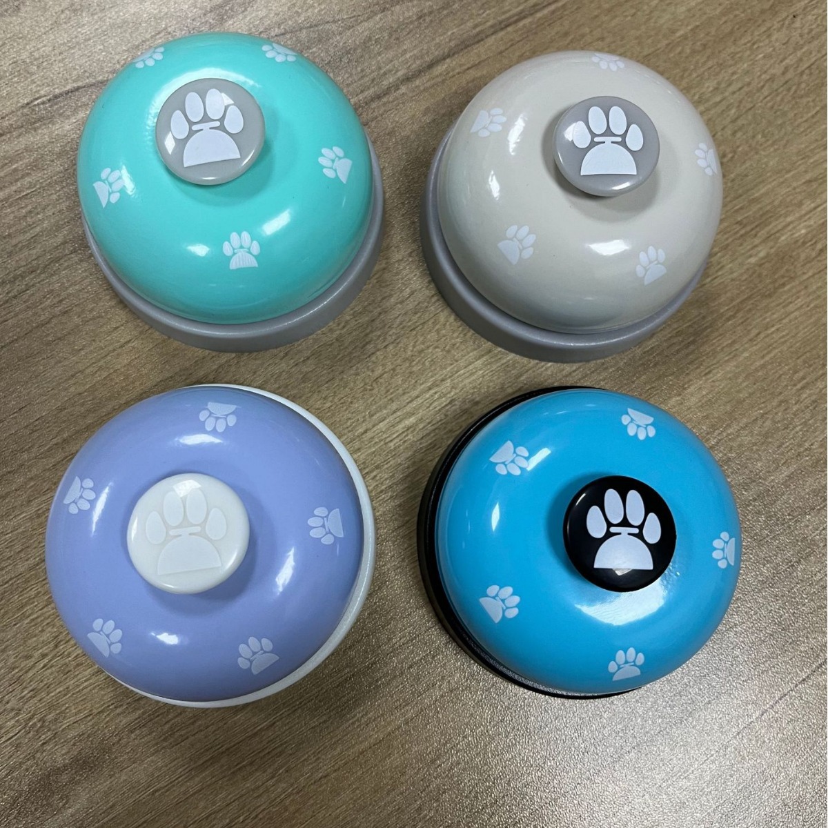 Pet Bell Cat and Dog Trainer Game Bell Dog Paw Bell Teddy Dog Bell Bell Bell Meal Bell Intellectual Toy Bell 72mm