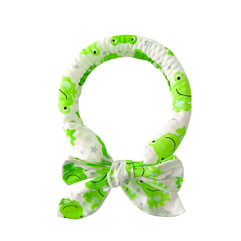 Summer cartoon pet ice scarf cat dog cooling pet ice scarf Japanese and Korean ice scarf