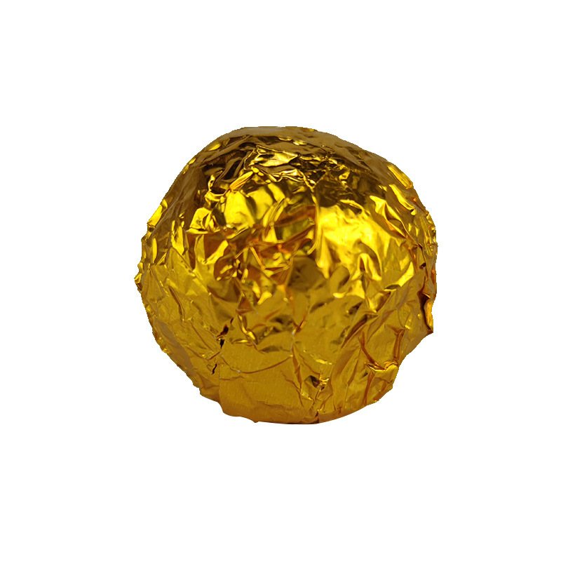 Color Tin Paper Chocolate Candy Aluminum Film Wrapping Paper Tea Cigarette Aluminum Foil Printing Composite Paper Golden Tin Foil Paper