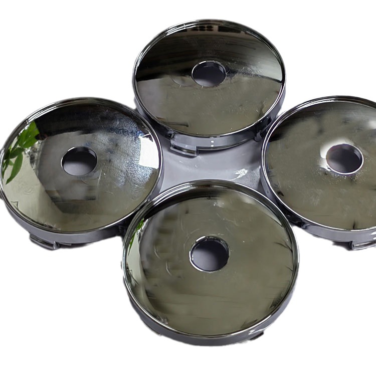 Modified T60 Car Hub Cap 58Mm57Mm56Mm Steel Rim Cover Black Electroplated Silver 60mm Universal Wheel Cover