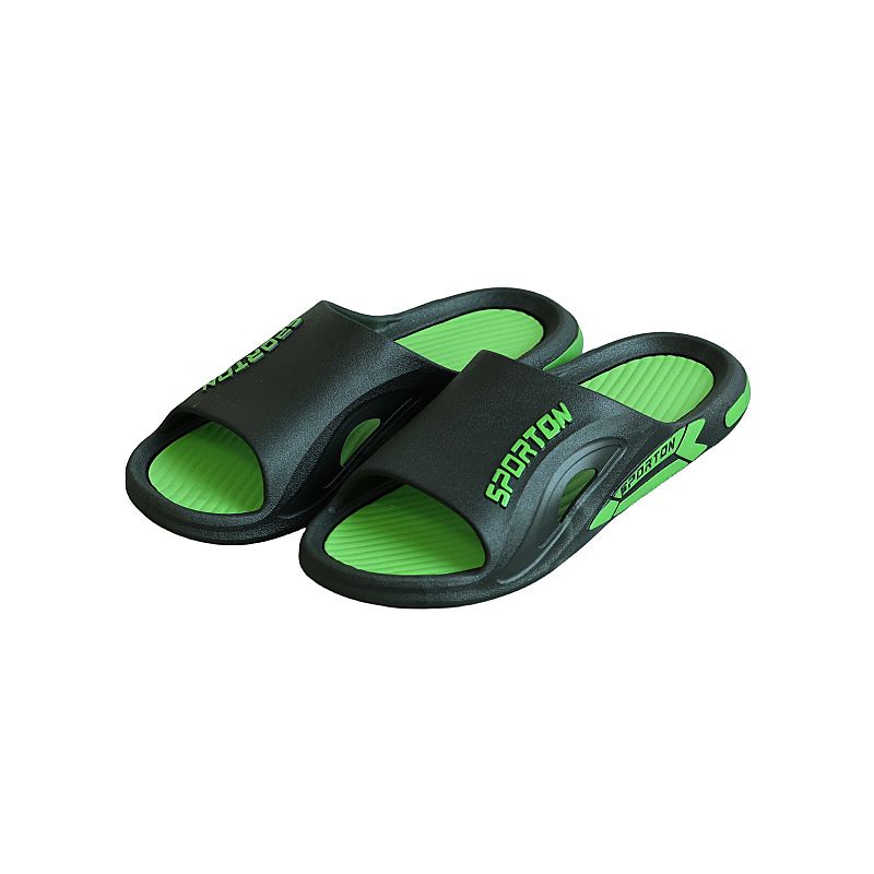 Slippers Men's Outer Wear Fashionable Summer Soft Bottom Slippers Anti-Slip Anti-Odor PVC Special Couple Trendy Slides