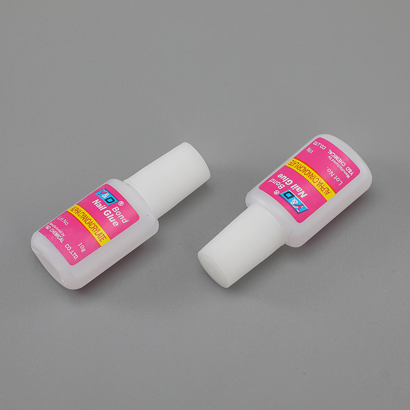 Ready-Made Nail Salon Special Glue Nail Glue with Strong Stickiness and Brush Head Manicure Glue Cross-Border Fake Nail Stickers