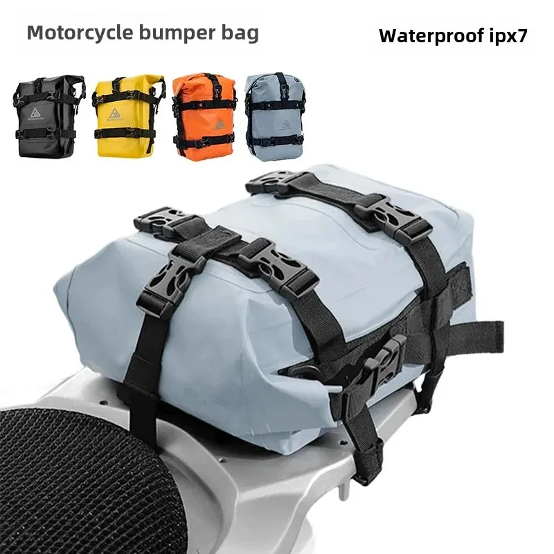 Cross-border motorcycle riding bumper side bag large capacity tool waterproof quick release side hanging motorcycle travel bar bag