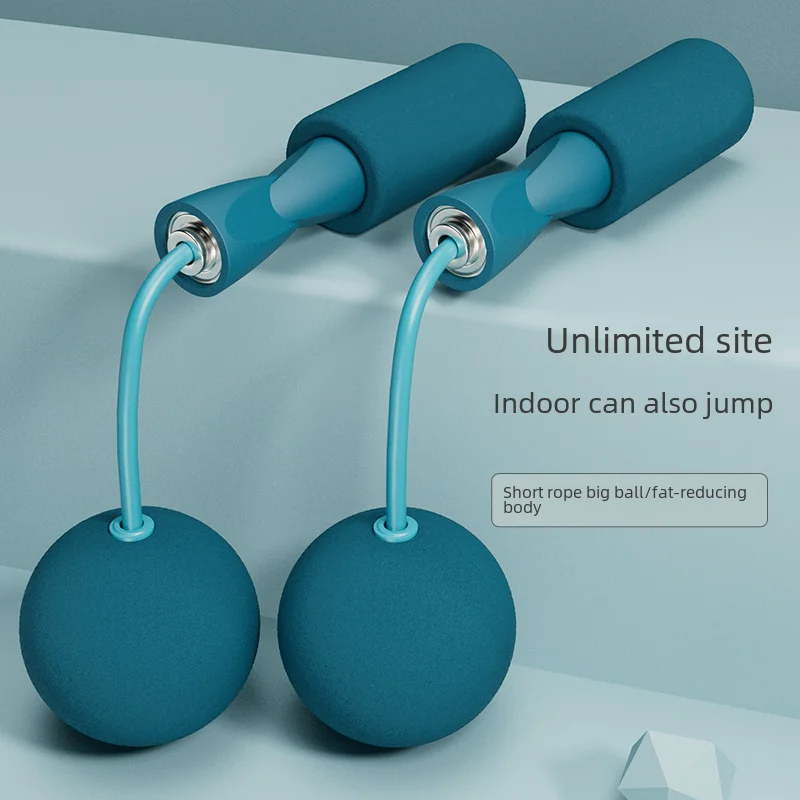 Dual-purpose cordless ball skipping rope load double bearing cordless skipping rope indoor training fitness material steel wire skipping rope