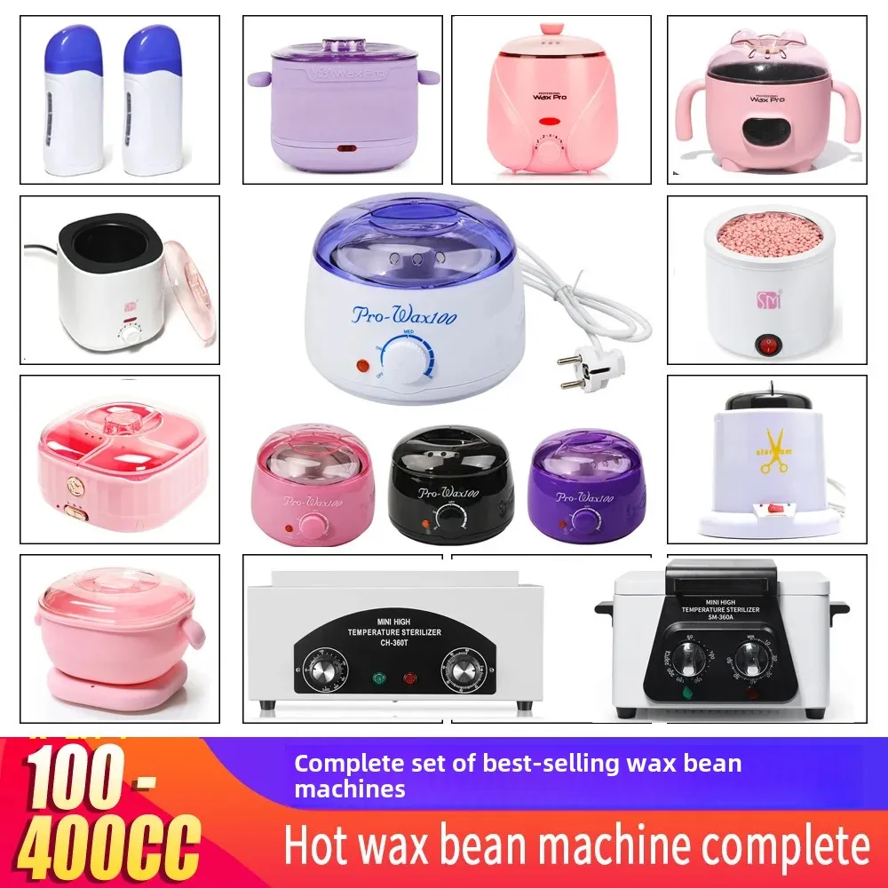 Hair removal wax therapy machine/hand wax machine multi-function timing wax bean machine beeswax bean heating hair removal machine Pro Wax100